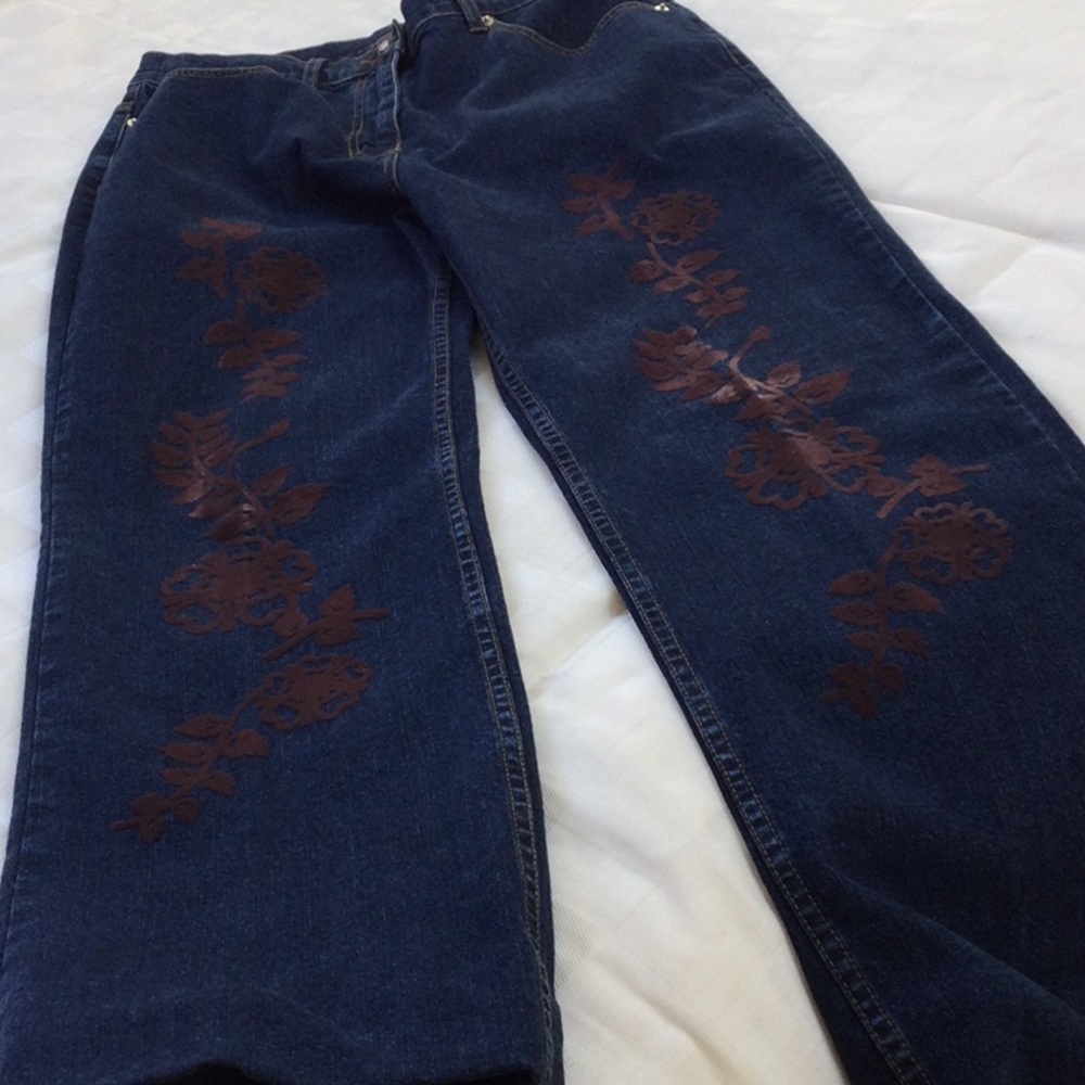 SPEC SALE .🎉 WilliSmith Vintage Embellished Jeans Sz 8